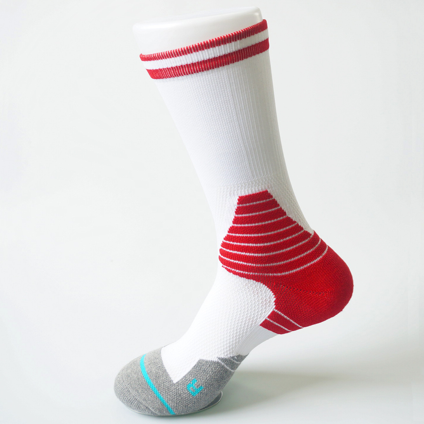 Non Slip Baseball Compression Socks Thick Towel Bottom Volleyball Socks Varicose Veins Crew Compression Socks